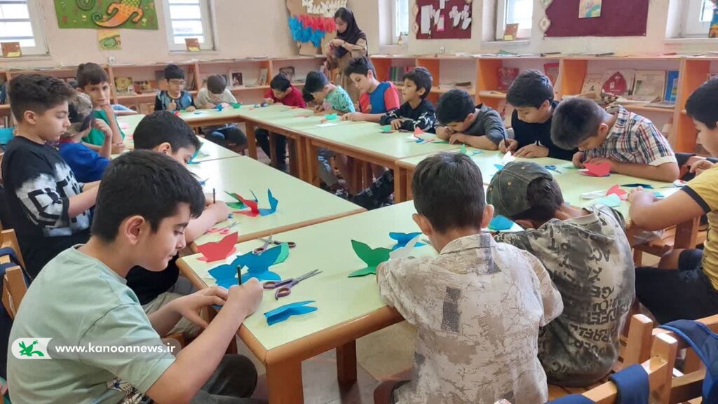 آغاز پرشور کارگاه‌های تابستانی با رنگ و بوی حسینی در کانون گرگان۲