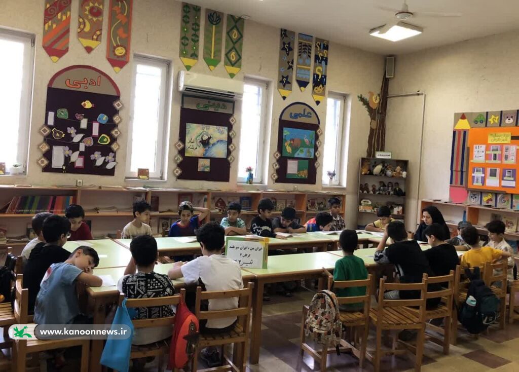 آغاز پرشور کارگاه‌های تابستانی با رنگ و بوی حسینی در کانون گرگان۲