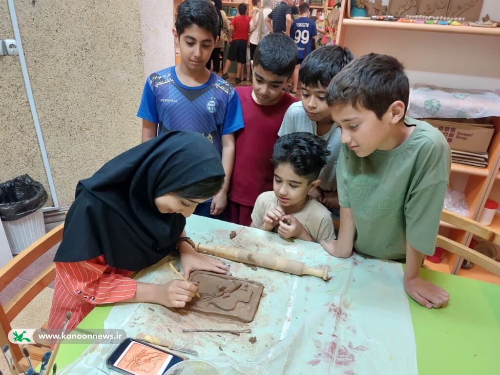 آغاز پرشور کارگاه‌های تابستانی با رنگ و بوی حسینی در کانون گرگان۲