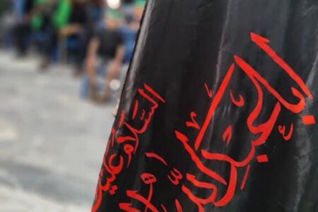 پیمان عاشورایی کودکان و نوجوانان با امام حسین (ع) در آیینی با شکوه و معنوی