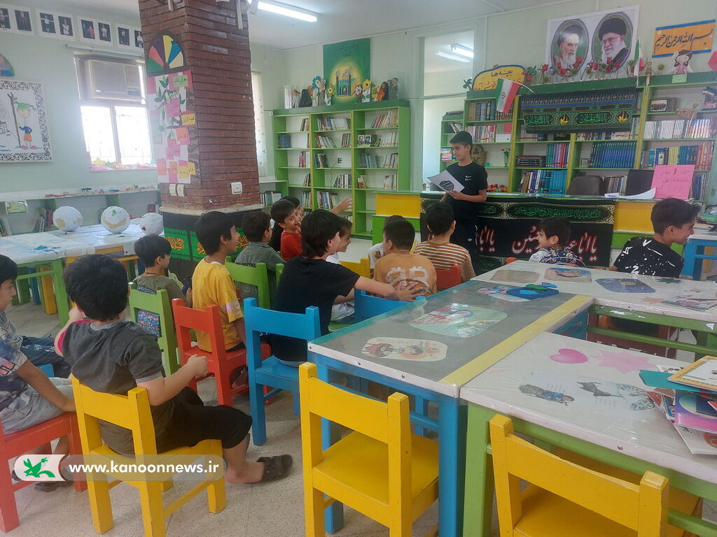 1314466-1 استمرار گردهمایی کودکان عاشورایی در مراکز کانون استان بوشهر