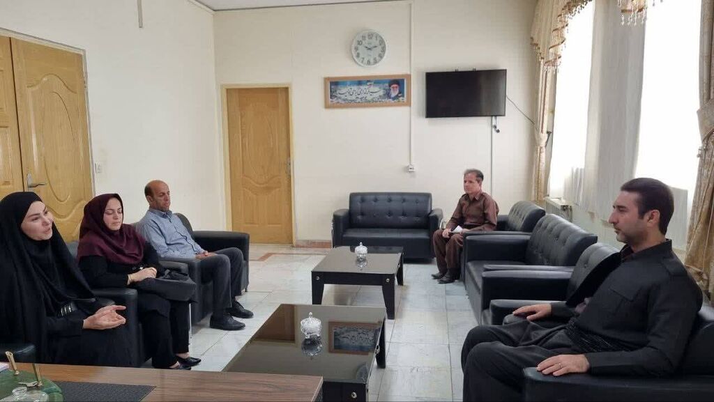 دیدار سرپرست کانون کرمانشاه با فرماندار جوانرود