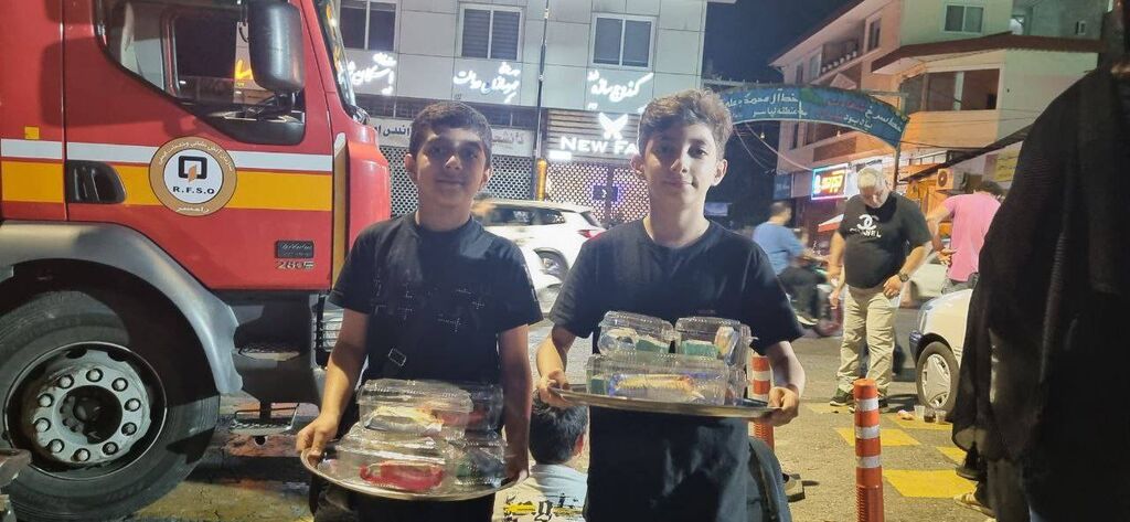 1314762 موکب روز دهم کانون پرورش فکری رامسر، میزبان عاشقان حسینی شد