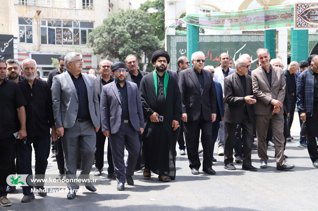حضور مدیرعامل کانون پرورش فکری در آیین‌های عزاداری محرم در اردبیل