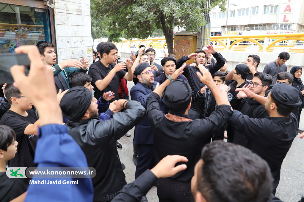 حضور مدیرعامل کانون پرورش فکری در آیین‌های عزاداری محرم در اردبیل