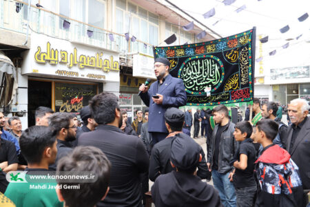 حضور مدیرعامل کانون پرورش فکری در آیین‌های عزاداری محرم در اردبیل