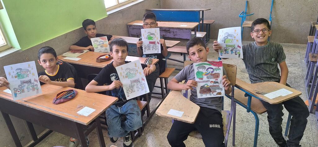 ویژه‌برنامه‌های «گردهمایی کودکان عاشورایی» همراه با دست‌سازه‌های حسینی