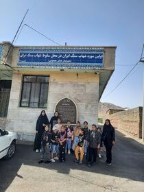 1315028 اردوی علمی آموزشی اعضای کانون استان مرکزی در موزه شهاب سنگها