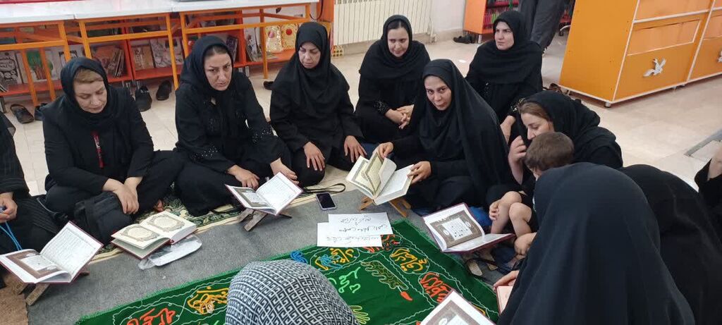 سوگواره "احلی من‌العسل" در اسلام‌آباد غرب برگزار شد