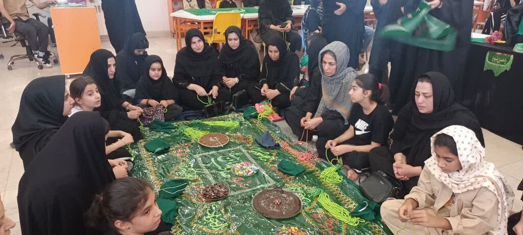 سوگواره "احلی من‌العسل" در اسلام‌آباد غرب برگزار شد