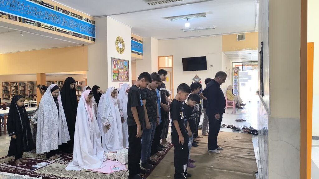 1315244 آیین بزرگداشت حضرت قاسم (ع) در مرکز شماره ۳ کرمانشاه