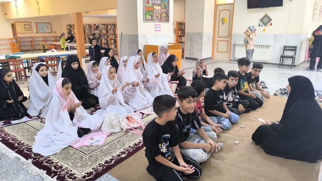 1315246 آیین بزرگداشت حضرت قاسم (ع) در مرکز شماره ۳ کرمانشاه