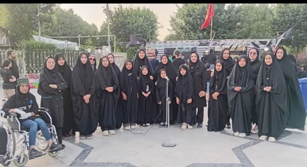 1315293 اجرای سرود " فریاد انتقام" توسط اعضای نوجوان مرکز مریانج