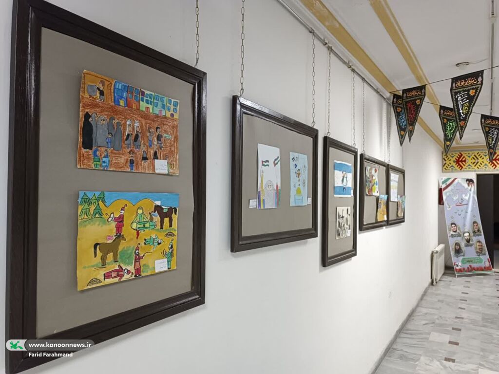 1315381 نمایشگاه نقاشی اعضا با موضوع محرم در ادارهکل کانون سیستان و بلوچستان برپا شد