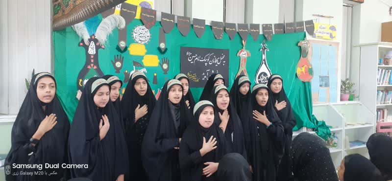 1315416 نذر کودکانه سردار شش ماهه توسط اعضای کانون استان مرکزی