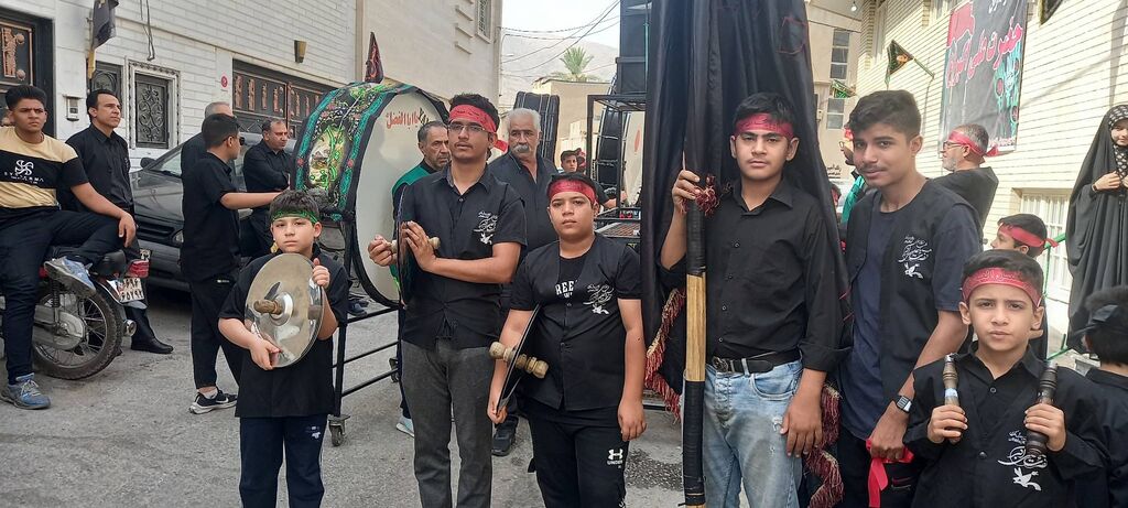 روایت عاشورایی کودکان و نوجوانان هیئت حضرت علی‌اکبر(ع) کانون جهرم‌دو