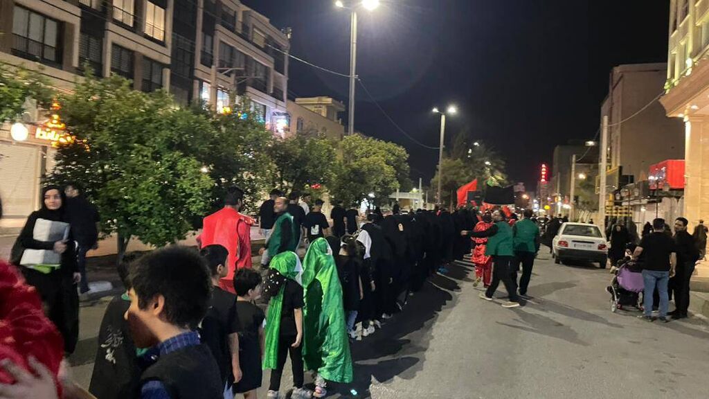 روایت عاشورایی کودکان و نوجوانان هیئت حضرت علی‌اکبر(ع) کانون جهرم‌دو