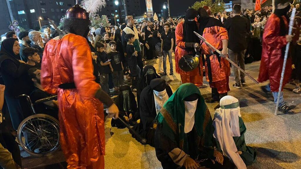 روایت عاشورایی کودکان و نوجوانان هیئت حضرت علی‌اکبر(ع) کانون جهرم‌دو