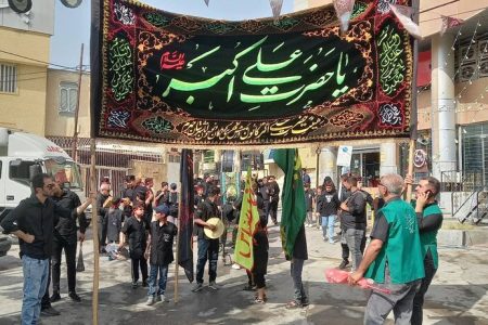 روایت عاشورایی کودکان و نوجوانان هیئت حضرت علی‌اکبر(ع) کانون جهرم‌دو