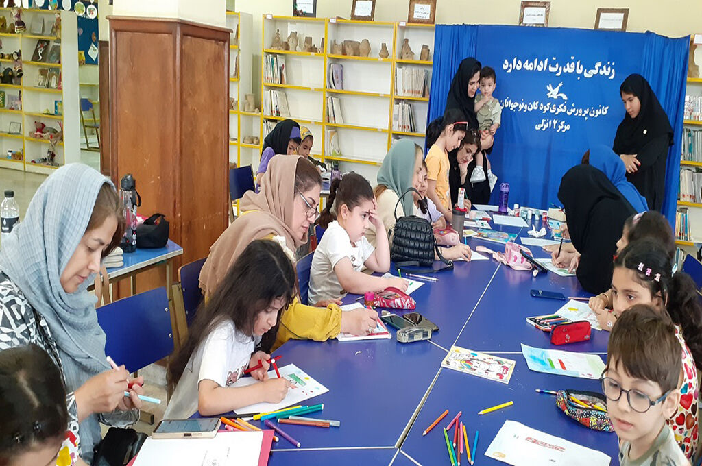 1315934 کارگاه مادر و کودک با عطر میهندوستی و رنگ خلاقیتورزی