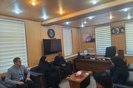 دیدارمدیرکل کانون با فرماندارایلام