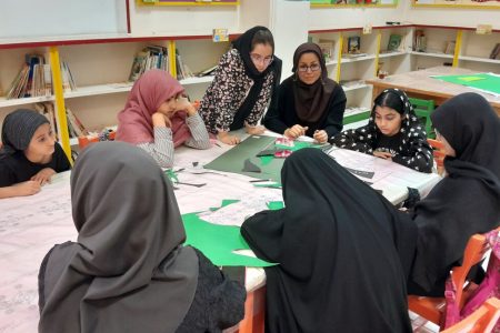 گردهمایی کودکان عاشورایی در مرکز ۳۷ کانون استان تهران