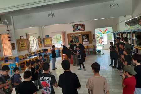 برگزاری مراسم یاد بود شهیده آیما زینلی توسط اعضای کانون تفرش