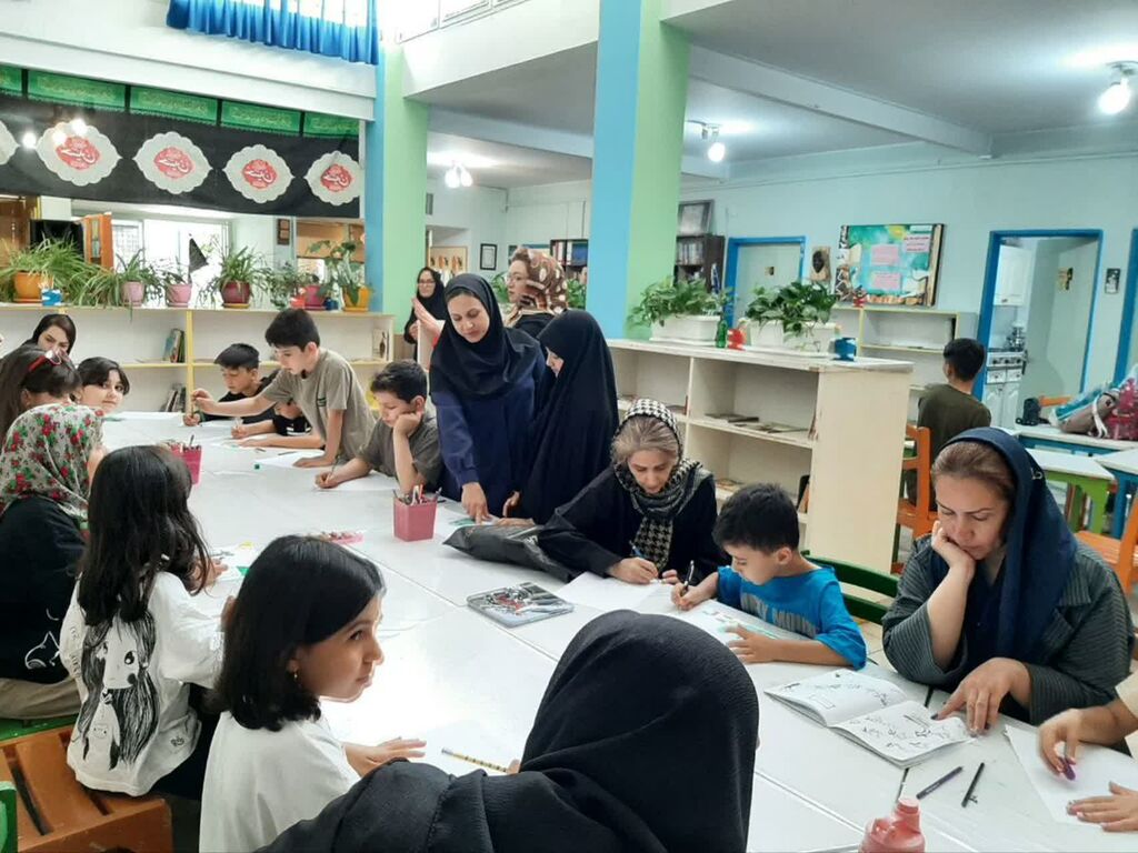 1317036 ویژه برنامه ی «قلم کودکانه» در مرکز هشتگرد