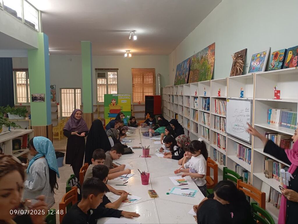 1317037 ویژه برنامه ی «قلم کودکانه» در مرکز هشتگرد