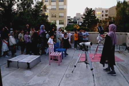 کارگاه میدانی رصد ماه و ستارگان در کانون استان مرکزی