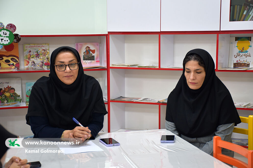 1317588 حضور مدیرکل کانون پرورش فکری لرستان در مرکز شماره ۲ خرمآباد