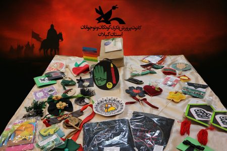 هدیه‌هایی از جنس عشق به اباعبدالله (ع)/ دست‌سازه‌های کودکان عاشورایی به زائران اربعین حسینی اهدامی‌شود