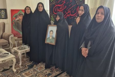 دیدار با مادر شهید سید امید مظلوم از اعضای سابق کانون شماره یک اردستان