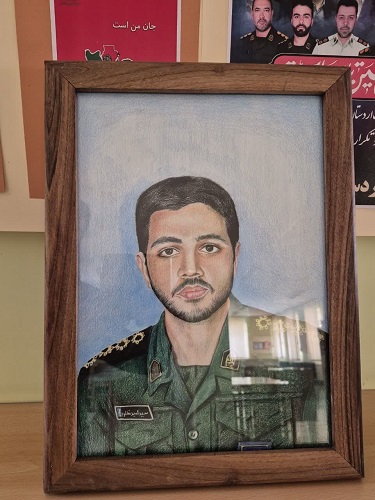 دیدار با مادر شهید سید امید مظلوم از اعضای سابق کانون شماره یک اردستان