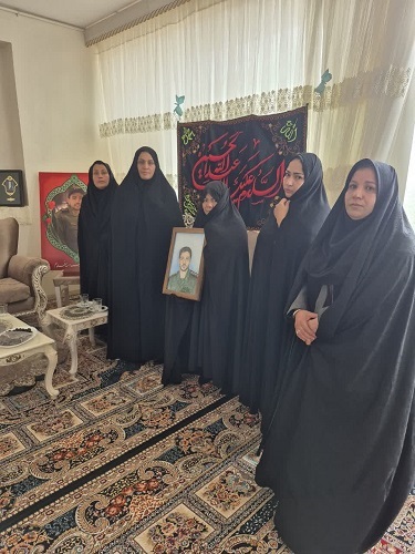 دیدار با مادر شهید سید امید مظلوم از اعضای سابق کانون شماره یک اردستان