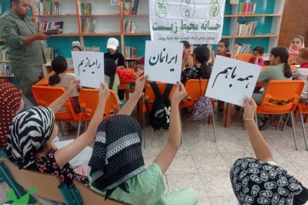 سفیران کوچک محیط زیست در کانون پرورش فکری کودکان و نوجوانان شهرستان دهگلان