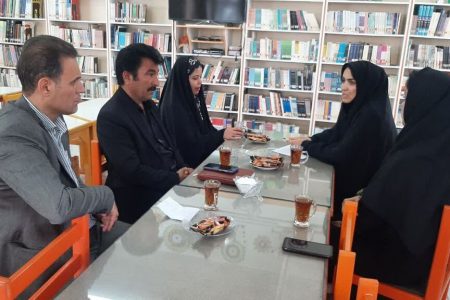 دیدار مربی مسئول کانون زاویه با شهردار و اعضای شورای شهر  