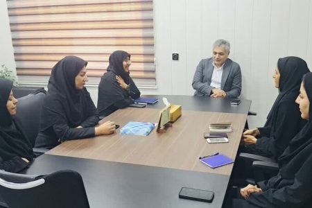 دیدار مدیر کل کانون پرورش فکری استان با فرماندار شهرستان سیریک