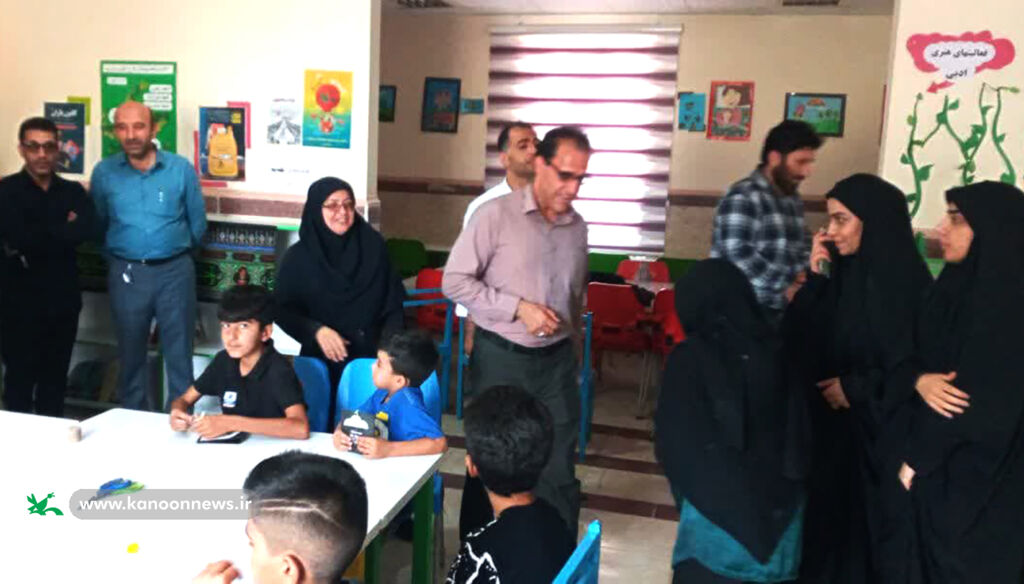 بازدید فرماندار چگنی لرستان از کانون پرورش فکری