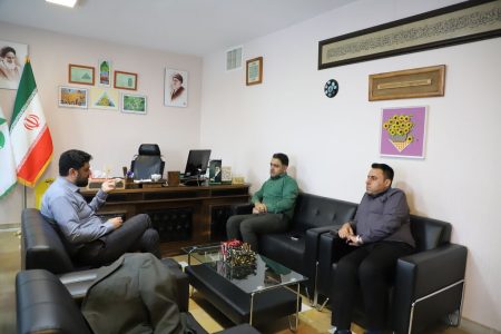 دیدار مدیرکل کانون استان قزوین با بخشدار و شهردار خاکعلی