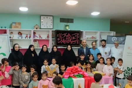 برگزاری کارگاه نقاشی همدلی با حضور چندقلوها در مرکز فرهنگی قوچان