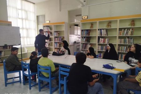 برپایی کارگاه آموزشی نقالی و شاهنامه خوانی در کانون فرمهین