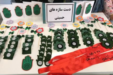 بیش از یک‌هزار دست‌سازه حسینی اعضای کانون استان اردبیل به مرز تمرچین ارسال شد