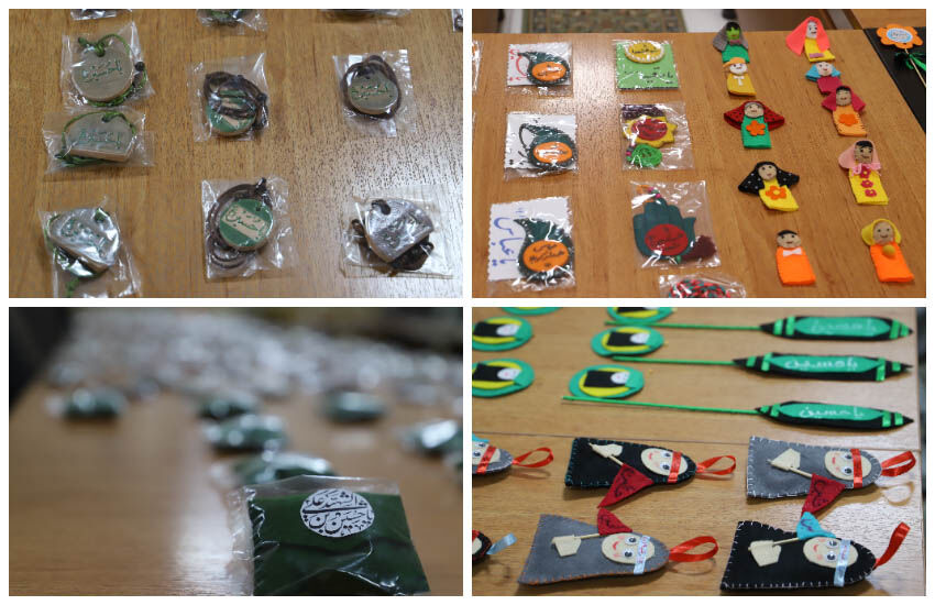 بیش از یک‌هزار دست‌سازه حسینی اعضای کانون استان اردبیل به مرز تمرچین ارسال شد