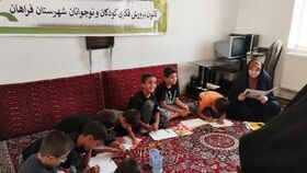 1321778 چرخهای مرکز سیار روستایی کانون برای کودکان شهرستان فراهان میچرخد