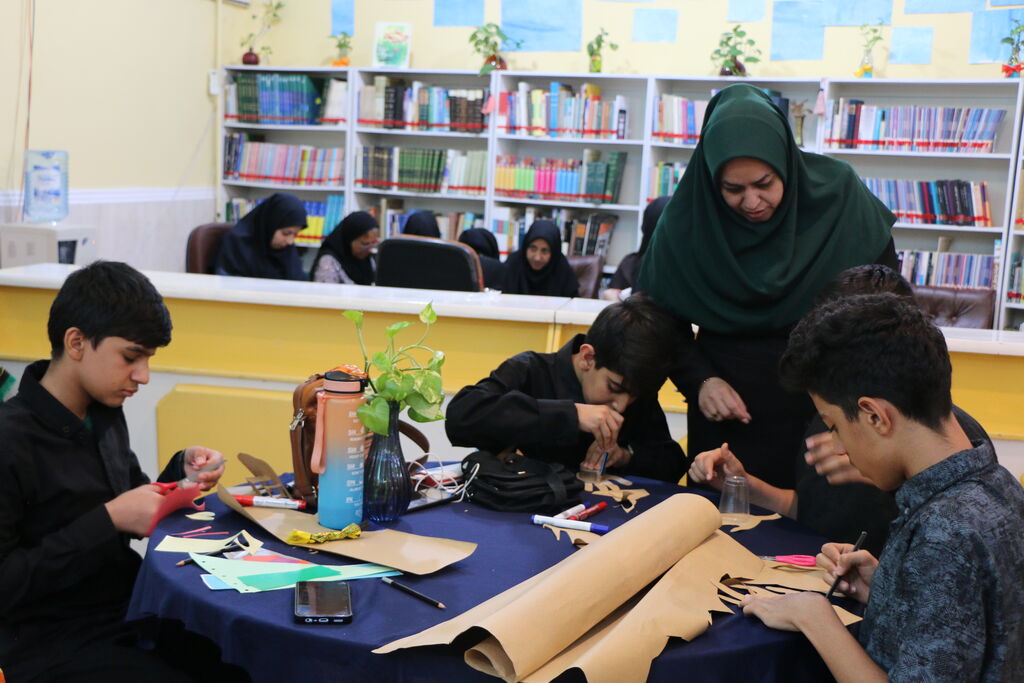 1322031-2 آیین پایانی بیستویکمین سوگواره عاشورای نوجوانان کانون فارس