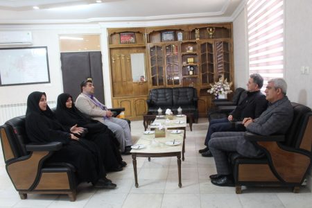 دیدار سرپرست کانون استان آذربایجان شرقی با فرماندار ویژه شهرستان مراغه