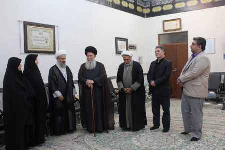 دیدار سرپرست کانون استان آذربایجان شرقی با امام جمعه شهرستان مراغه