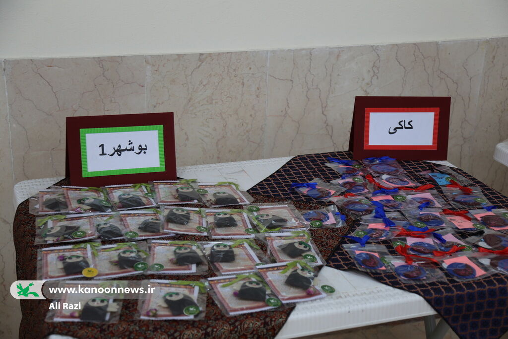 1323426 برگزاری نمایشگاه دستسازههای حسینی «هدیه خوبان» در مرکز شماره ۱ بوشهر