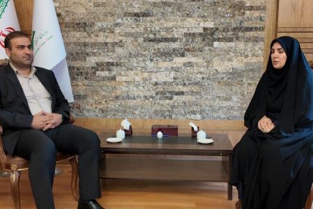 دیدار سرپرست کانون پرورش فکری استان آذربایجان شرقی با مدیرعامل منطقه آزاد ارس